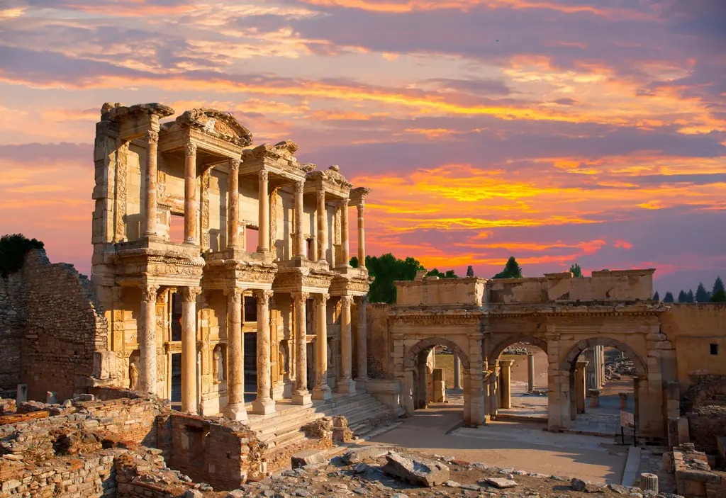 The Library of Celsus at Ephesus